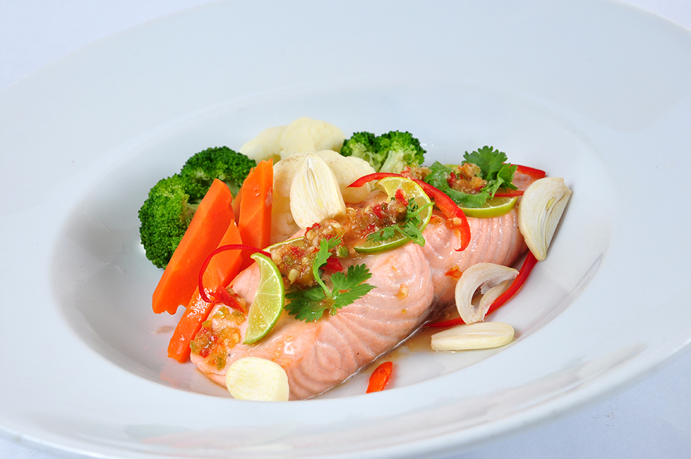 CHRB-Wild Sockeye Salmon Season at River Barge Restaurant Chatrium Hotel Riverside Bangkok